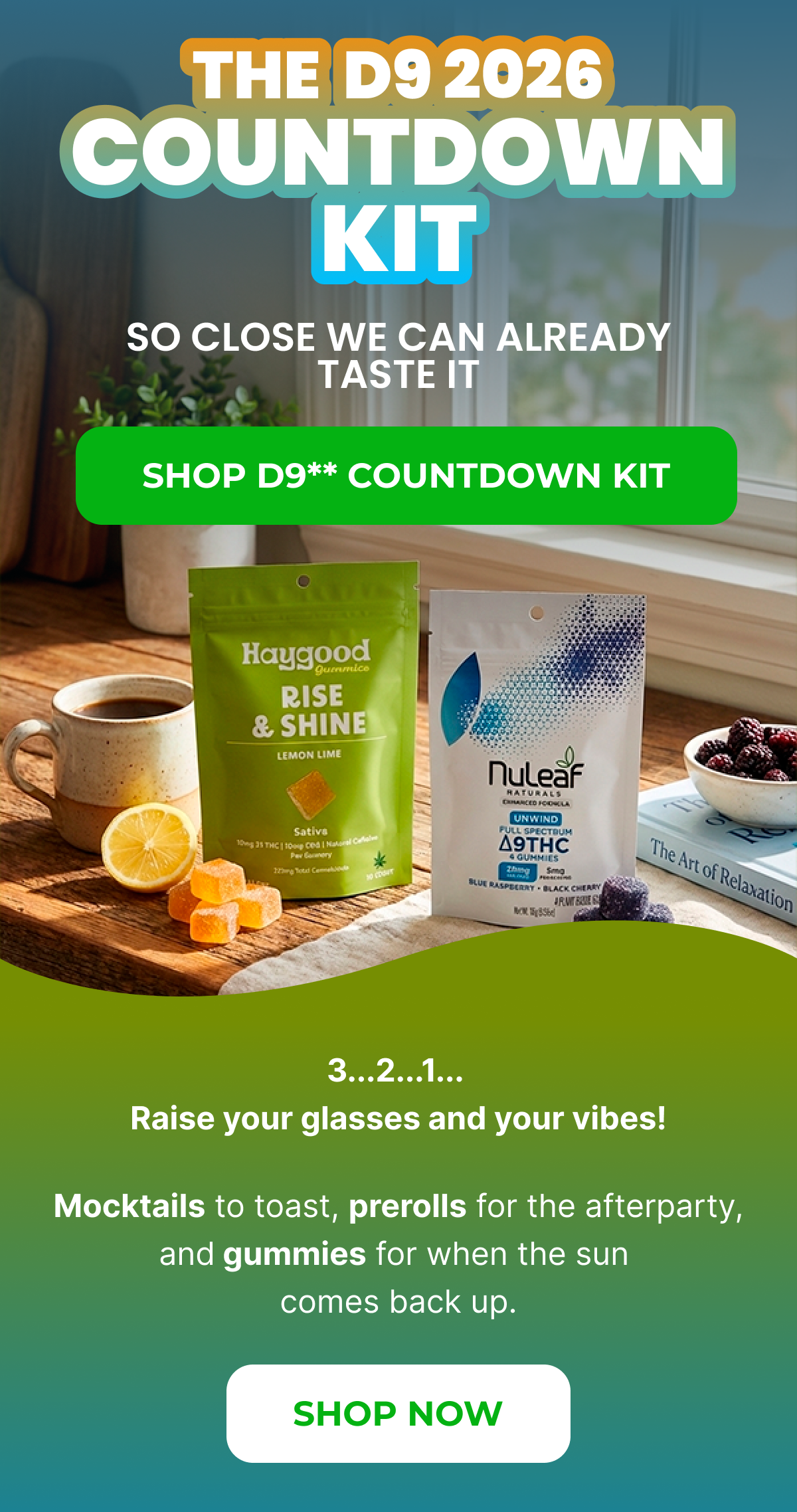 Shop D9** COUNTDOWN KIT