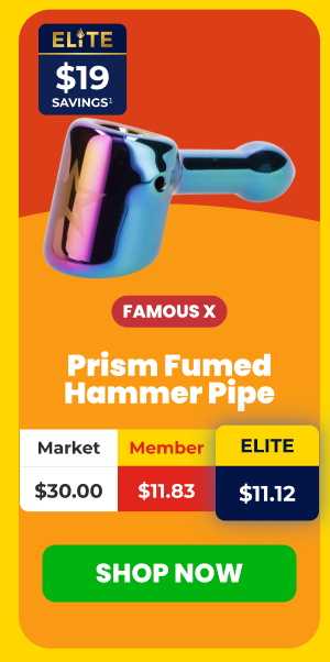 Prism Fumed Hammer Pipe