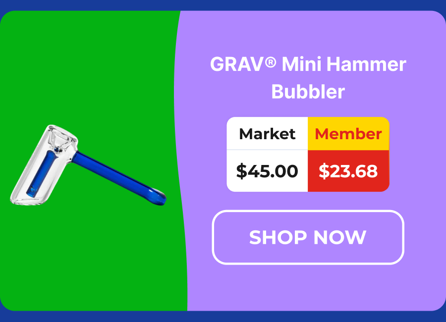 GRAV® Mini Hammer Bubbler