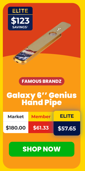 Galaxy 6'' Genius Hand Pipe
