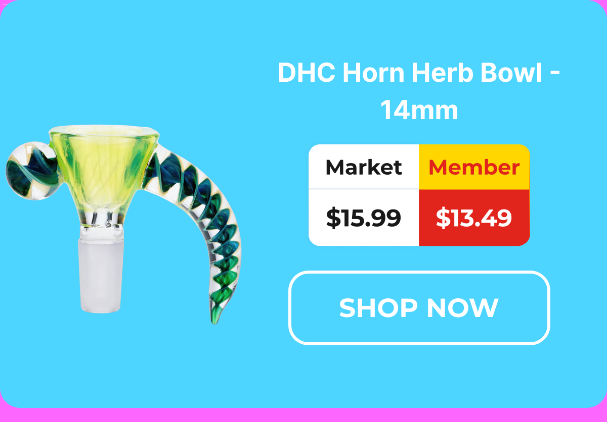 DHC Horn Herb Bowl - 14mm