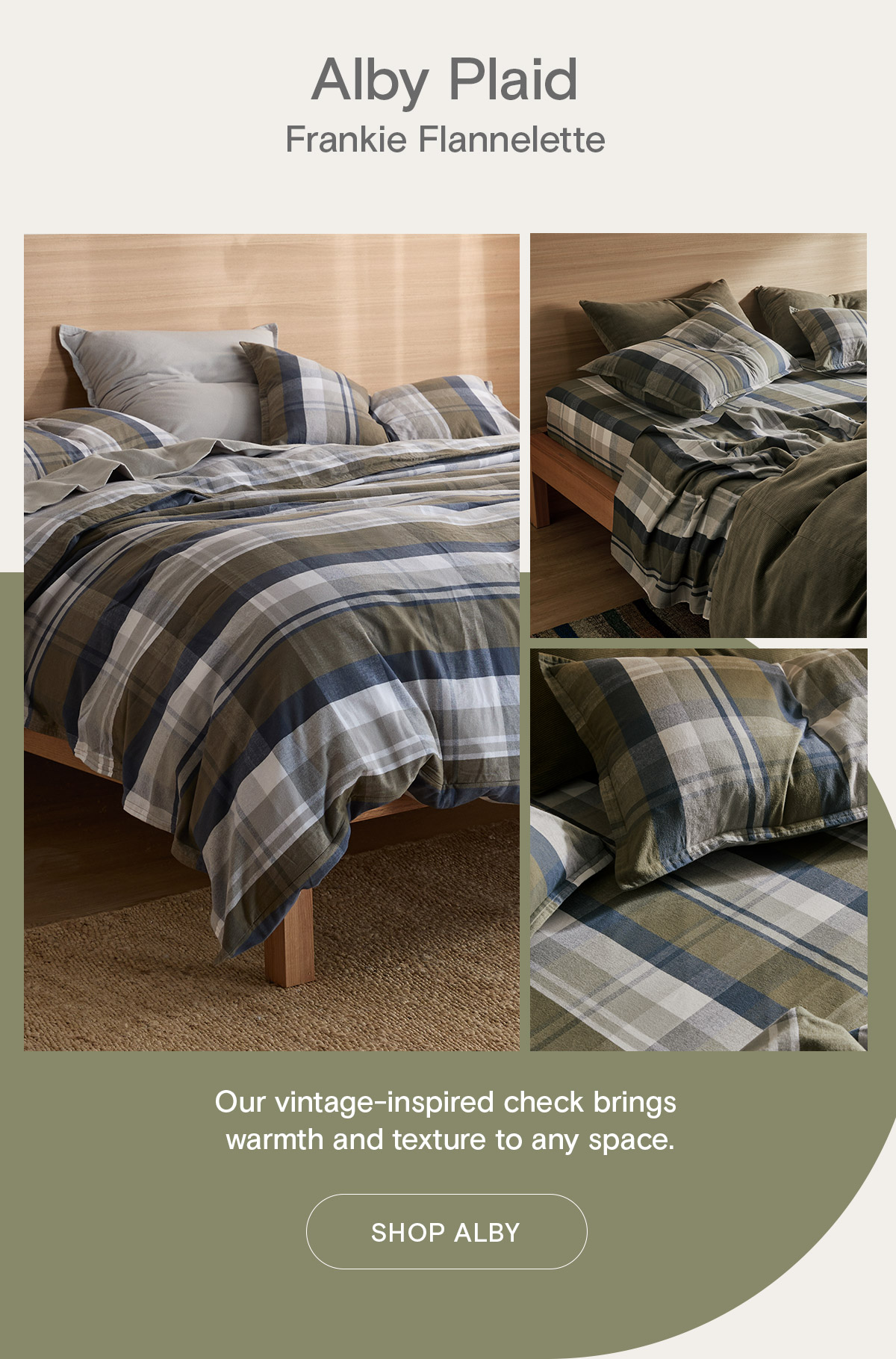 Our coziest sheets ever. Sheet Society