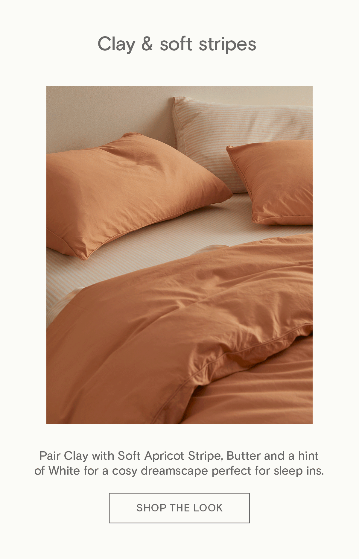 How to style Leo Washed Cotton Sheet Society