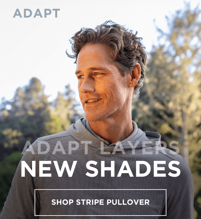 Adapt | Everyday Layers New Shades | Men's Stripe Pullover
