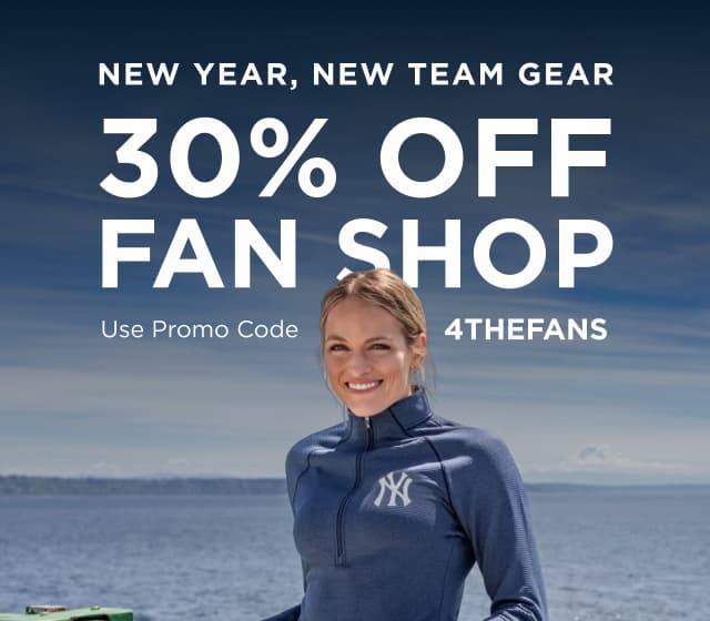 30% Off Fan Shop w/code 4THEFANS | Shop Now