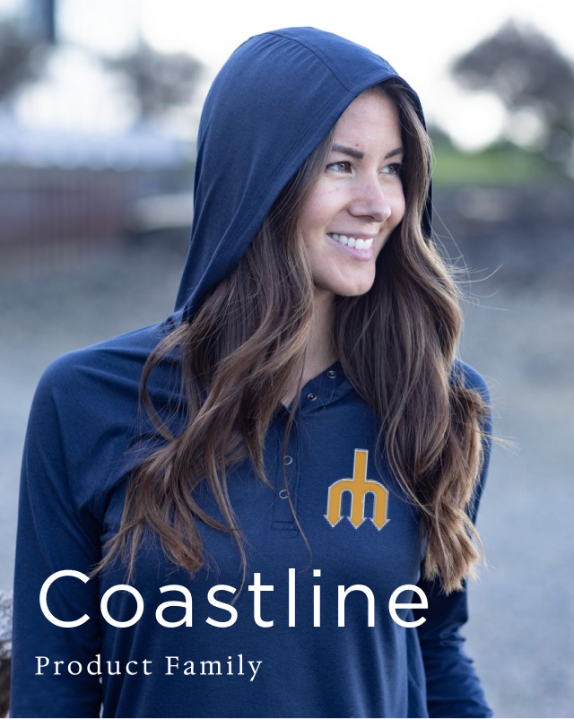Woman Wearing Coastline Pullover | Coastline Product Family