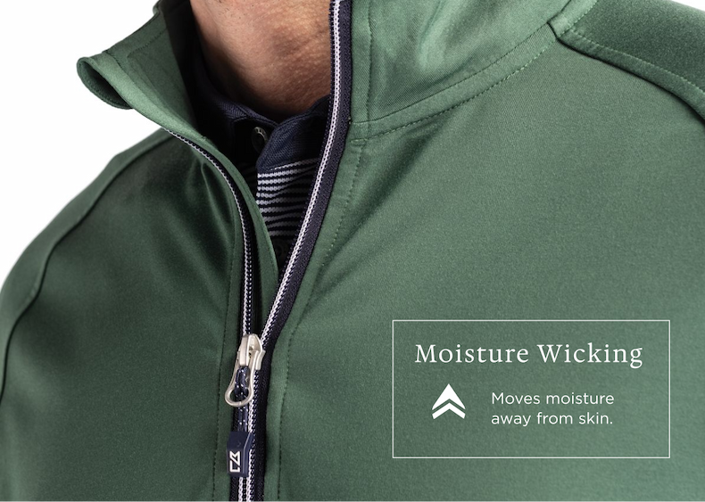 Adapt Family Fabric Details | Woman Wearing Adapt Pullover
