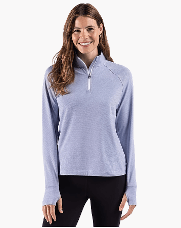 Adapt Quarter Stripe Zip