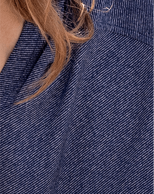 Close-up of Adapt Stripe Pullover