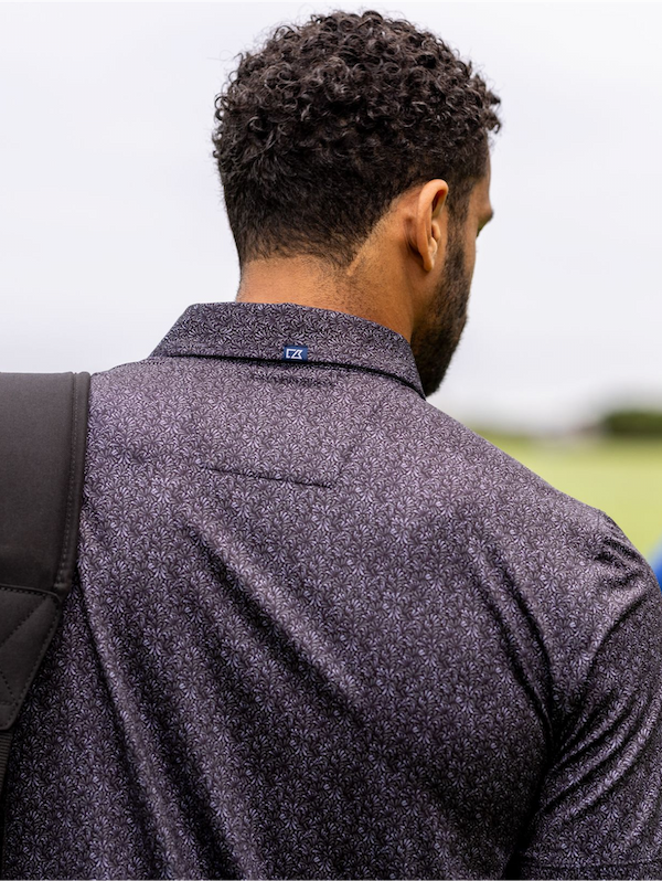 Man wearing Pike polo