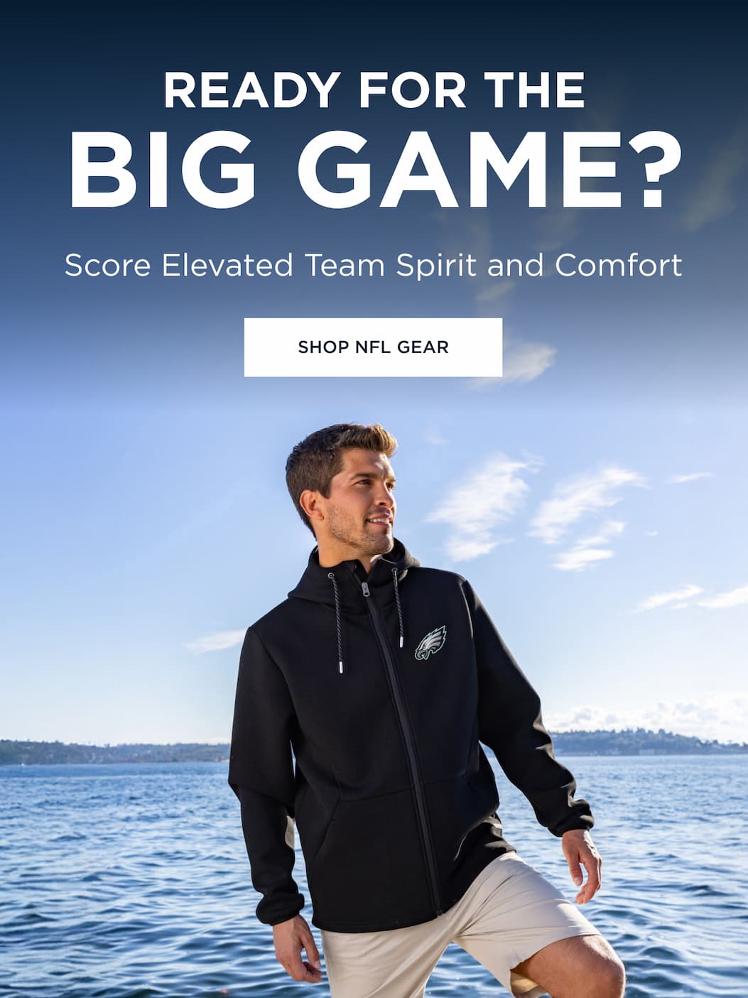 Ready for The Big Game? Score Elevated Team Spirit and Comfort, All Week Long | Shop NFL Gear