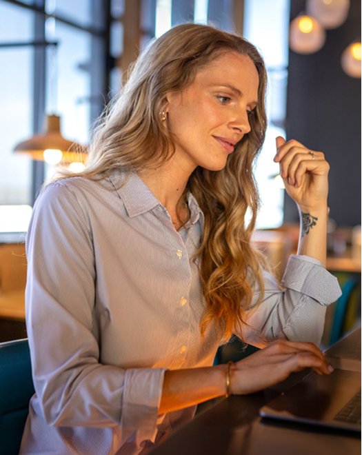 Woman at Desk