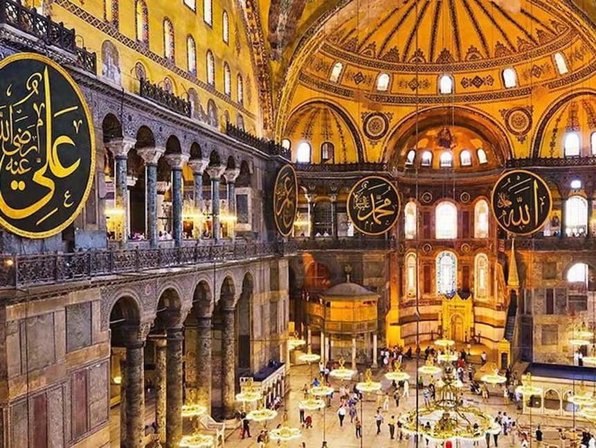 Istanbul in a Day Tour with Hagia Sofia and Blue Mosque