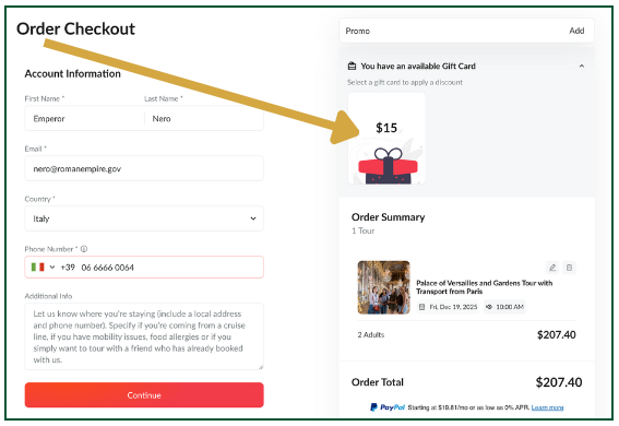How to use your TTG Rewards