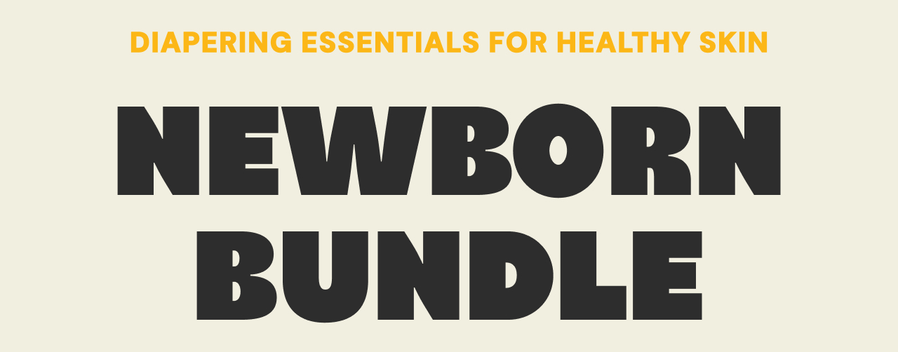 Diapering essentials for healthy skin | Newborn Bundle