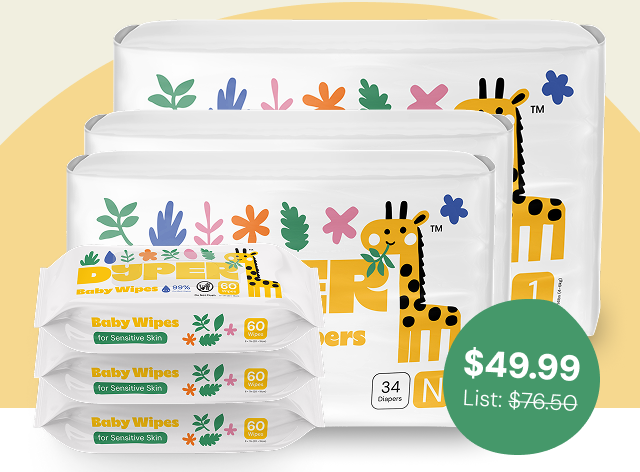 Bundle & Save! Get the Newborn Bundle for only $49.99