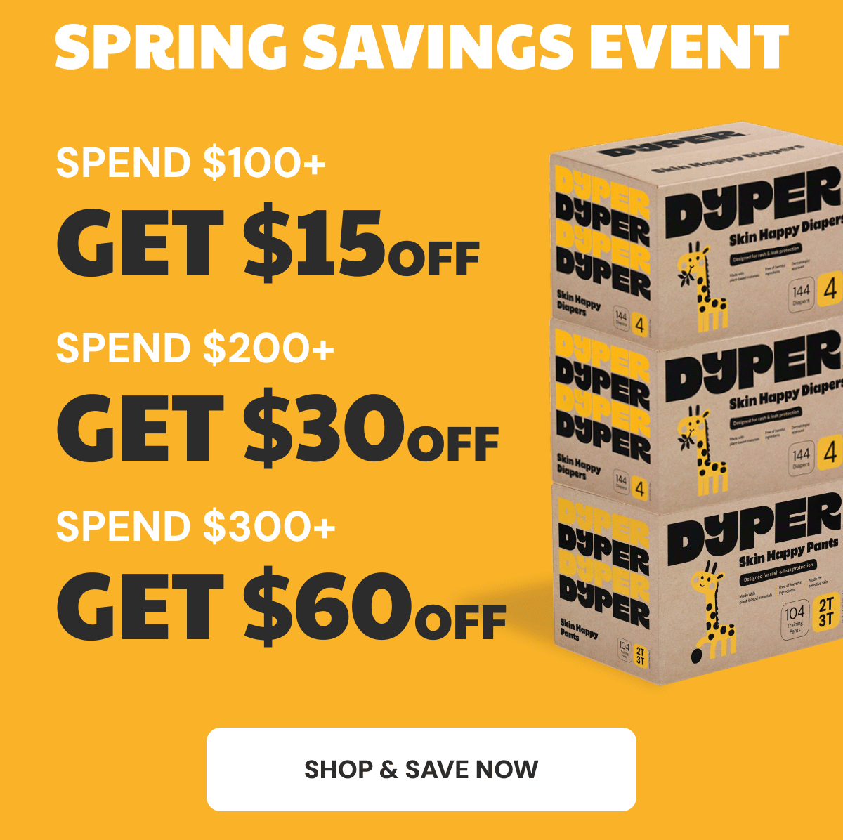 Spring Savings Event