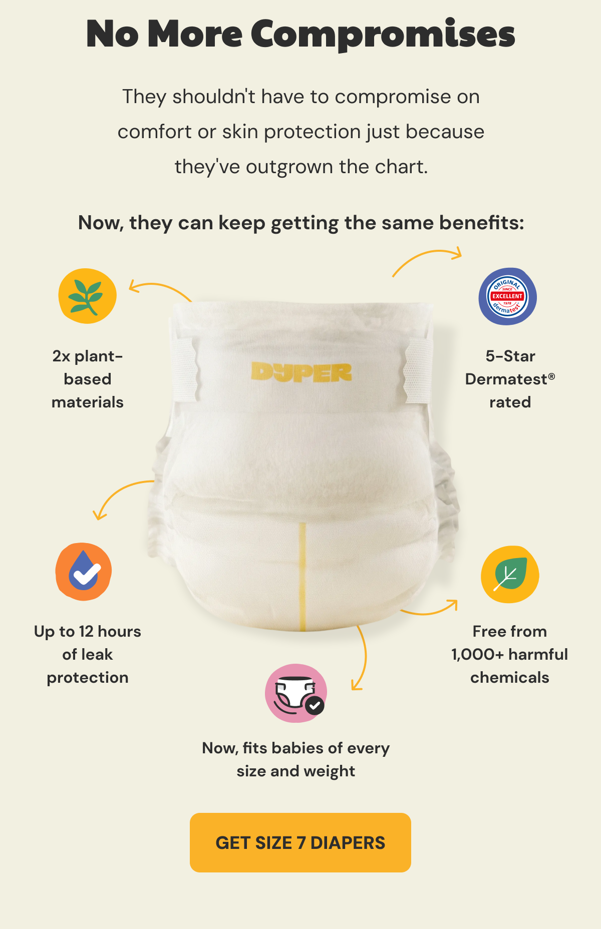 Get size 7 diapers