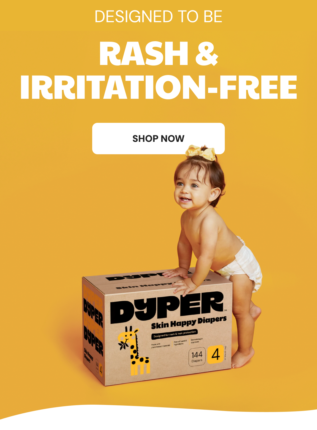 Designed to be Rash & Irritation-free