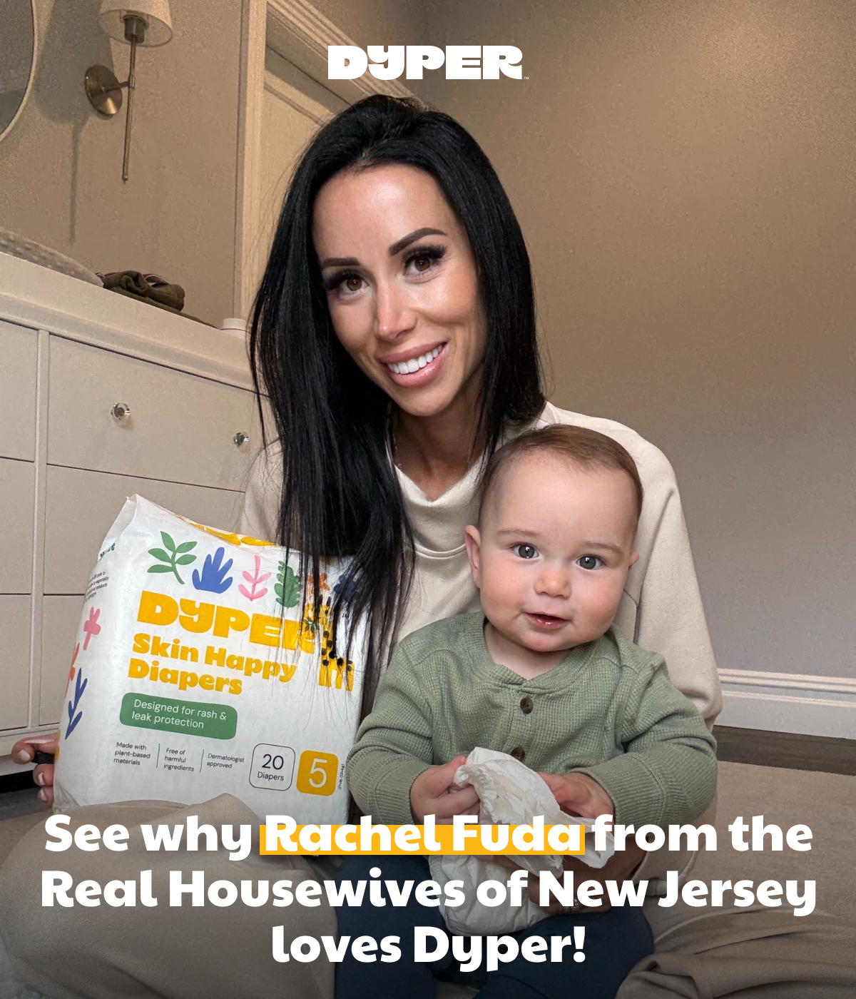DYPER | See why Rachel Fuda from the Real Housewives of New Jersey loves Dyper!