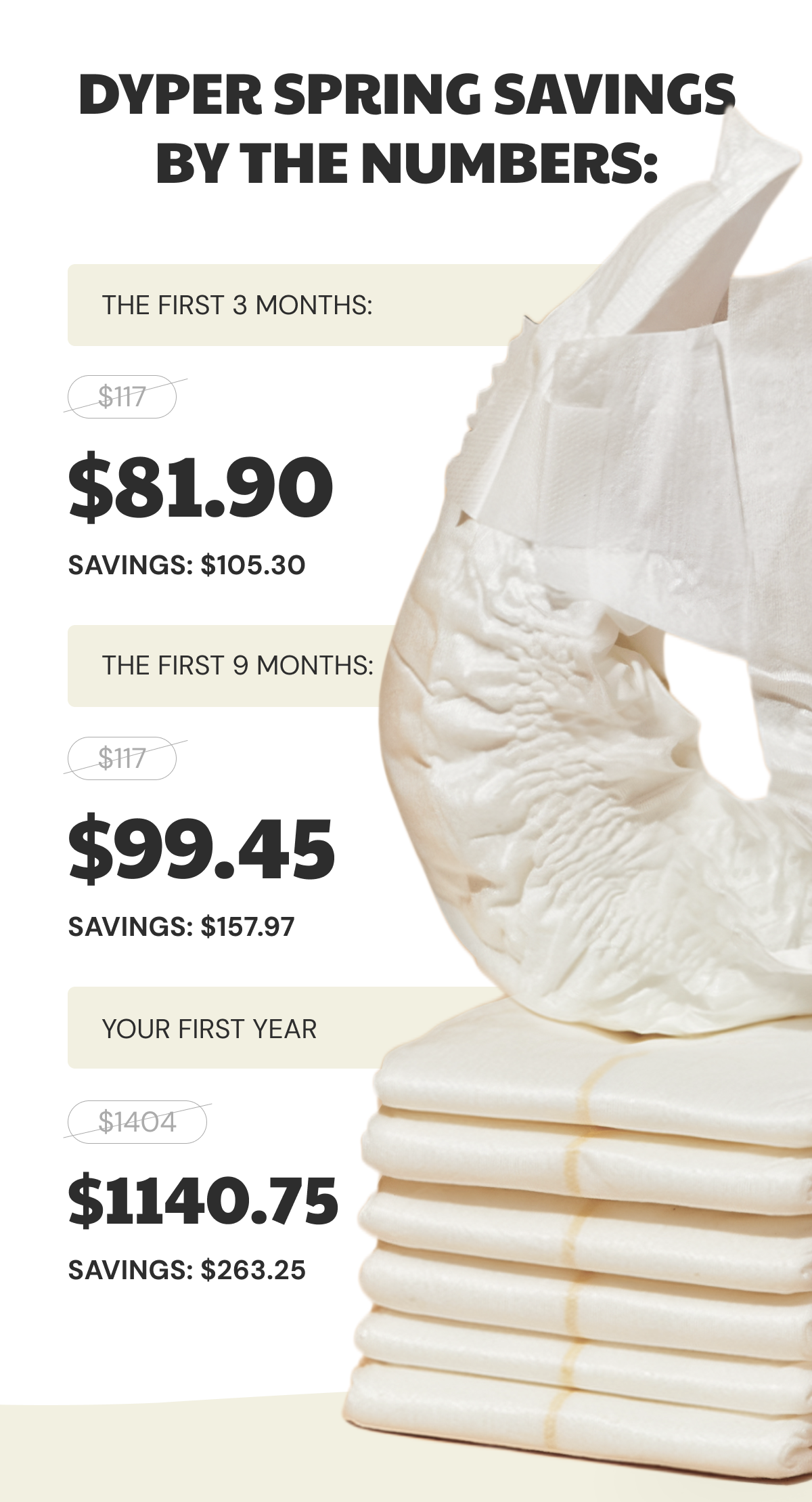 Dyper Spring Savings