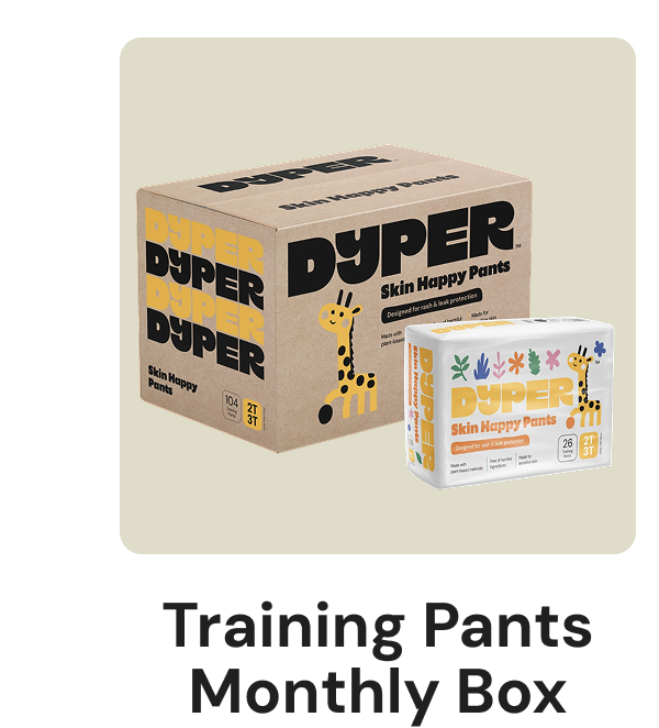 Training Pants Monthly Box