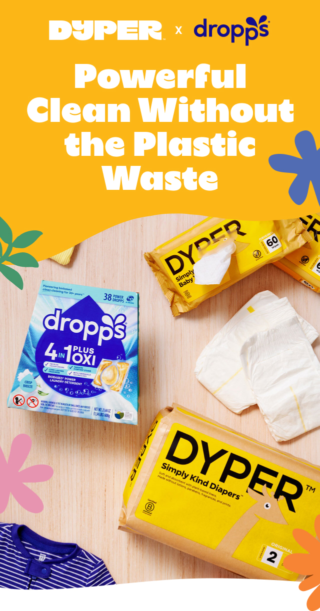 DYPER x dropps | Powerful Clean Without the Plastic Waste