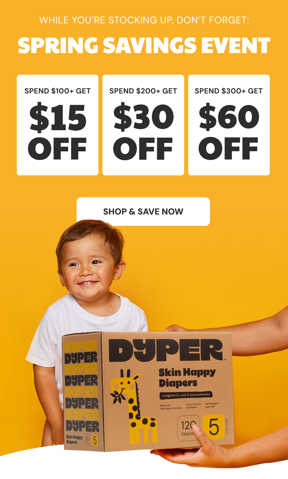 Spring Savings Event