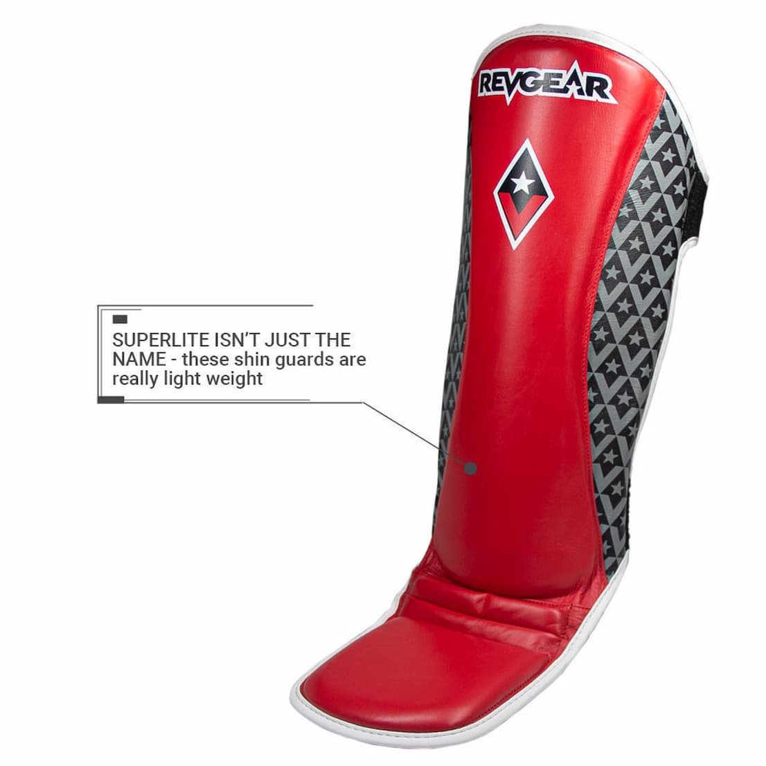 Superlite isnt just the name - these shin guards are really light weight