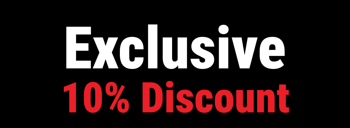 Exclusive 10% Discount