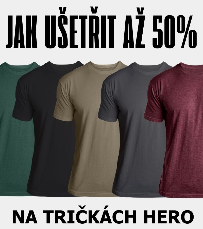 Jak ušetřit 50% na tričkách?