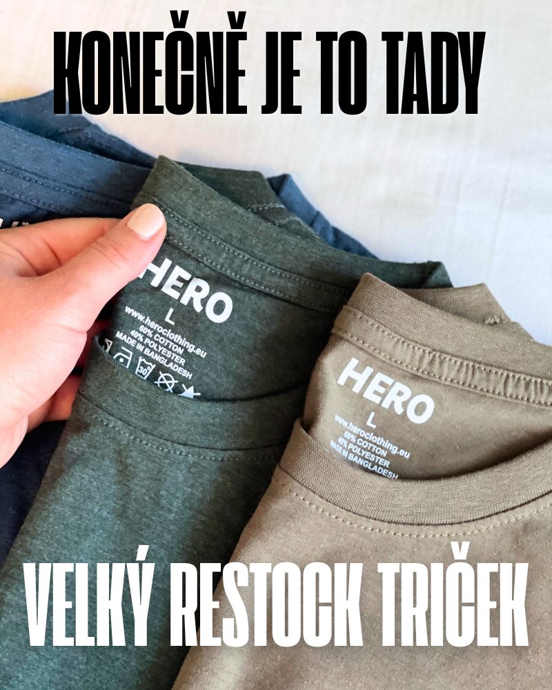 Velky restock triček