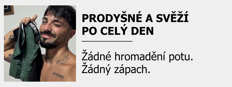 Prodyšné a svěží po celý den
