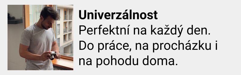 ✔ Univerzálnost