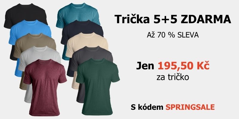Trička 5+5