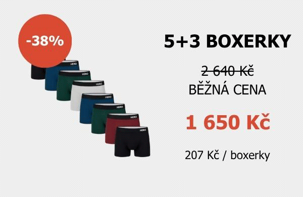 HERO Boxerky - Baličky