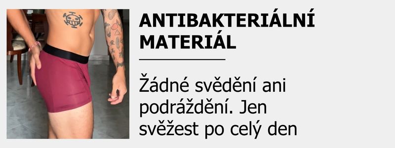 Antibakteriální materiál