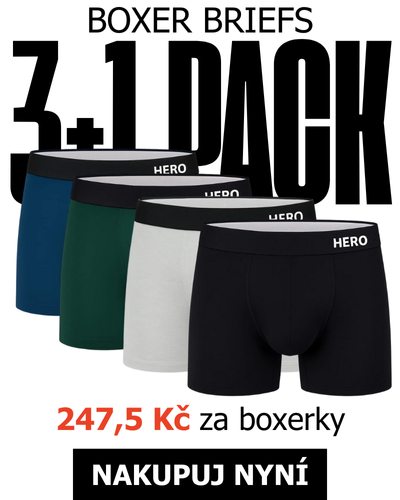 Custom 3+1-pack bokserky