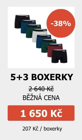 5+3 boxerky