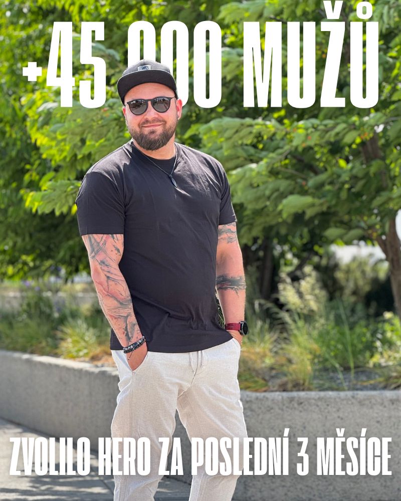 45000 mužu zvolilo hero za posledni 3 mesice