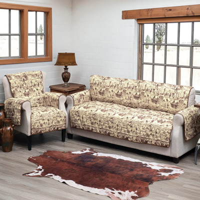 Ranch Hand Toile Furniture Covers