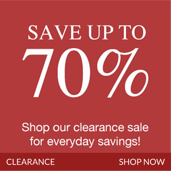 CLEARANCE - SHOP NOW