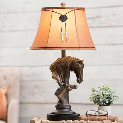 Horse & Colt Table Lamp