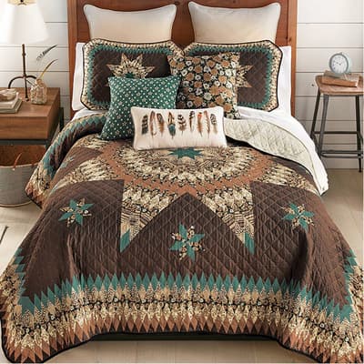 Stella Star Quilt Bedding Collection