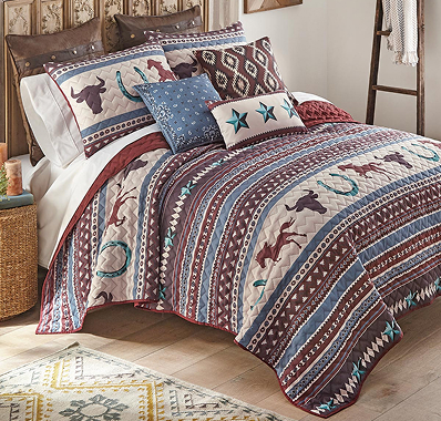 Western Trails Quilt Bedding Collection