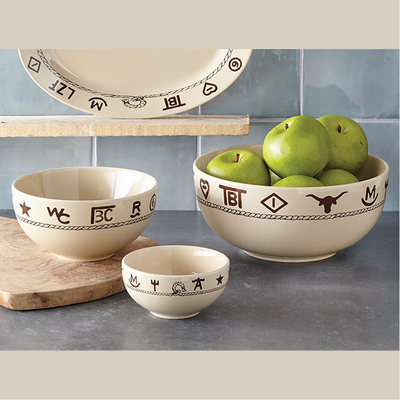 Branded Serving Bowl Set (3 pcs)