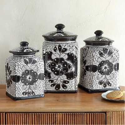 Modern Beauty Canister - Set of 3