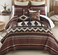 Cowboy Horizon Quilt Bedding Collection