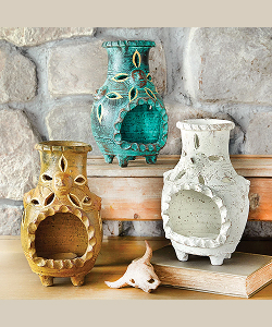 Southwestern Mesa Clay Chimeneas
