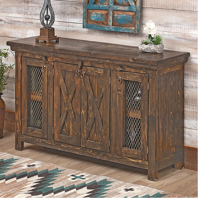 San Marcos Barn Door Buffet / Console
